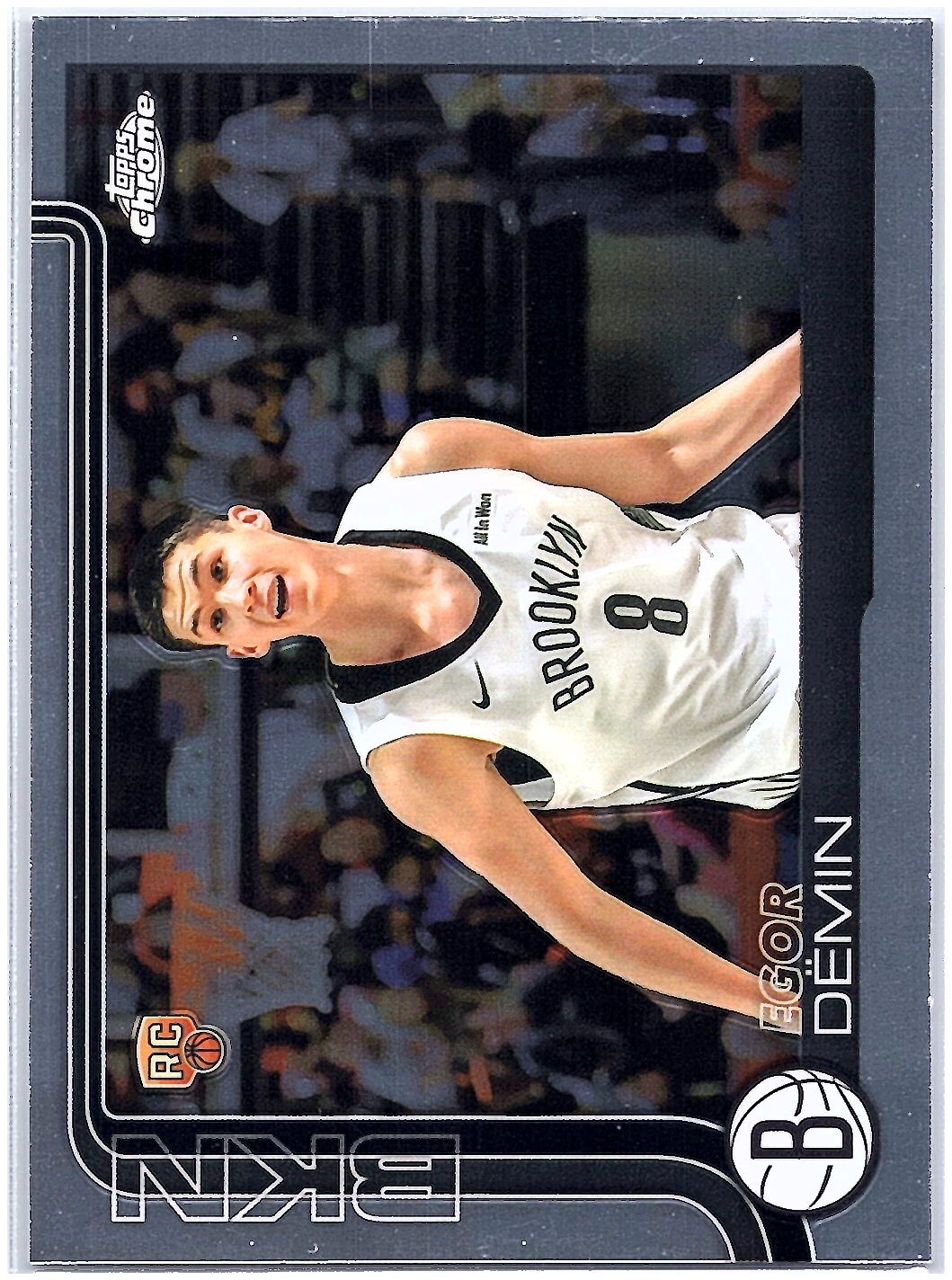 2025-26 Topps Chrome #258 Egor Dëmin