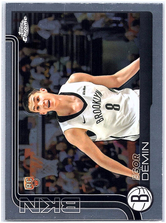 2025-26 Topps Chrome #258 Egor Dëmin