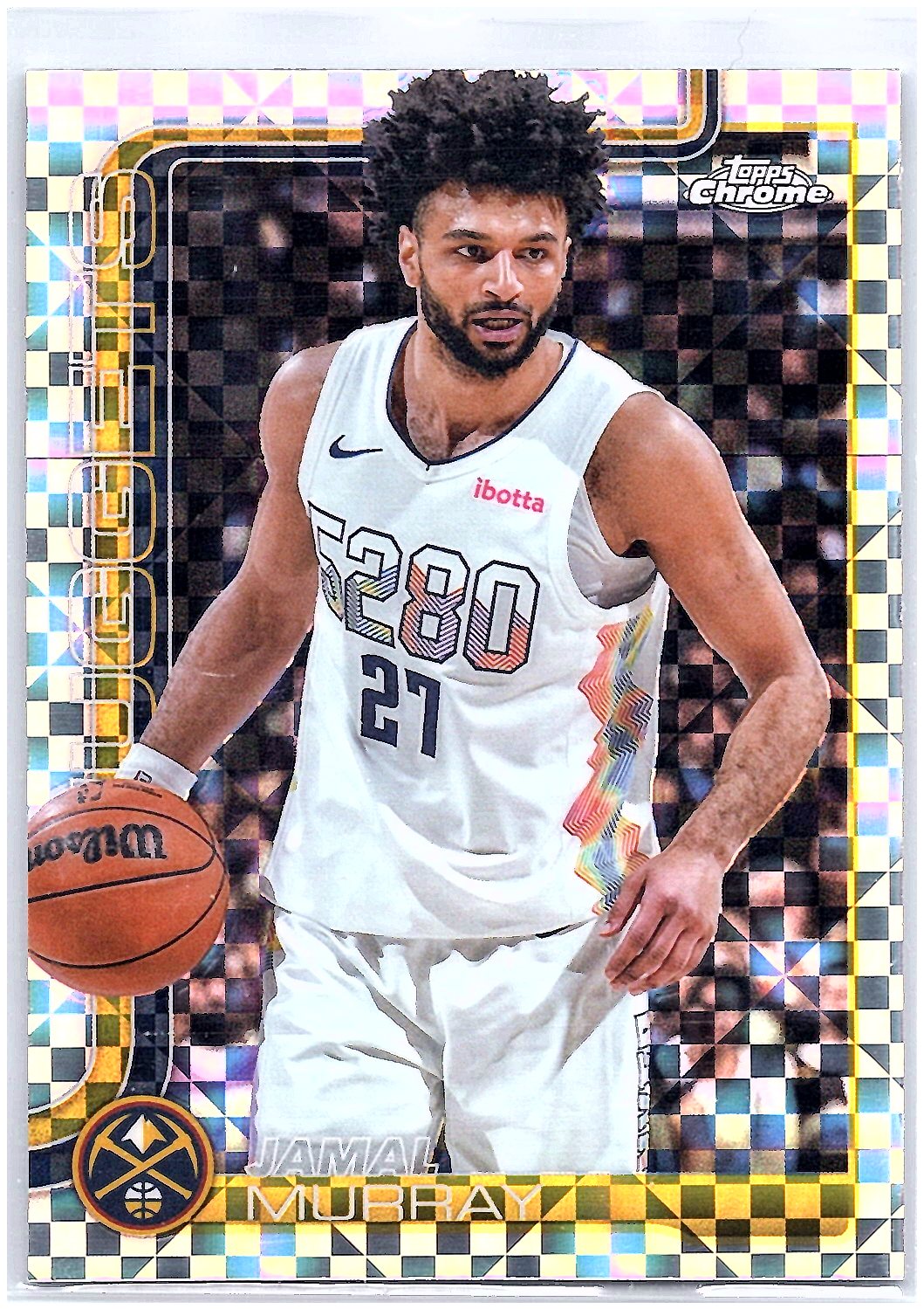 2025-26 Topps Chrome #55 Jamal Murray X-Fractor