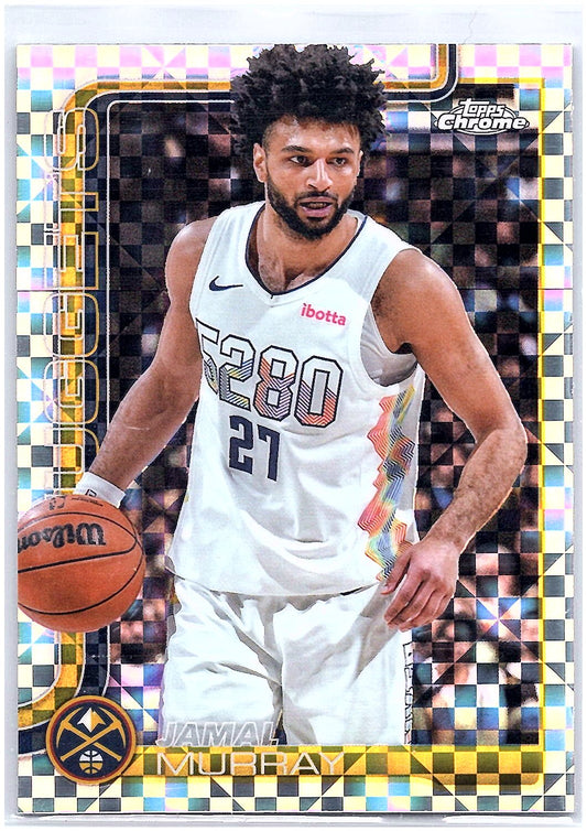 2025-26 Topps Chrome #55 Jamal Murray X-Fractor