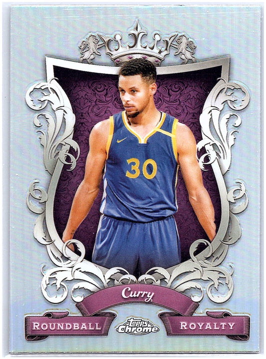 2023-24 Topps Chrome #RR-20 Stephen Curry Roundball Royalty