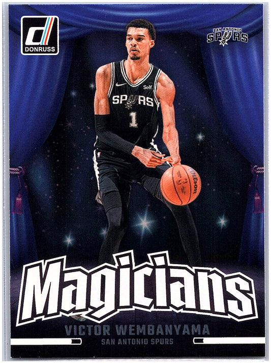 2024-25 Donruss #9 Victor Wembanyama Magicians