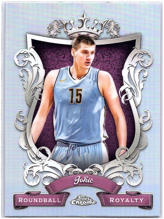 2023-24 Topps Chrome #RR-29 Nikola Jokic Roundball Royalty