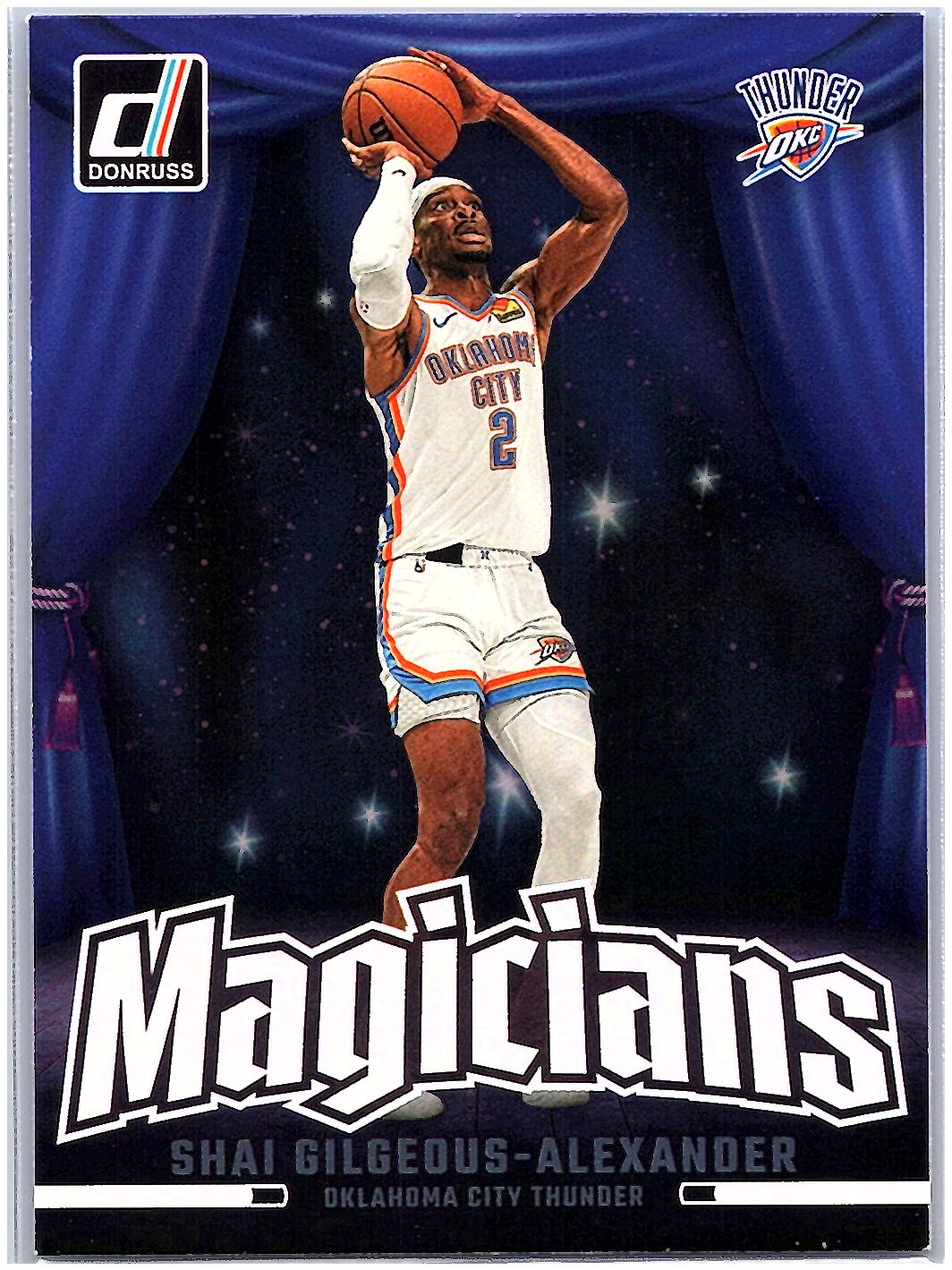 2024-25 Donruss #3 Shai Gilgeous-Alexander Magicians