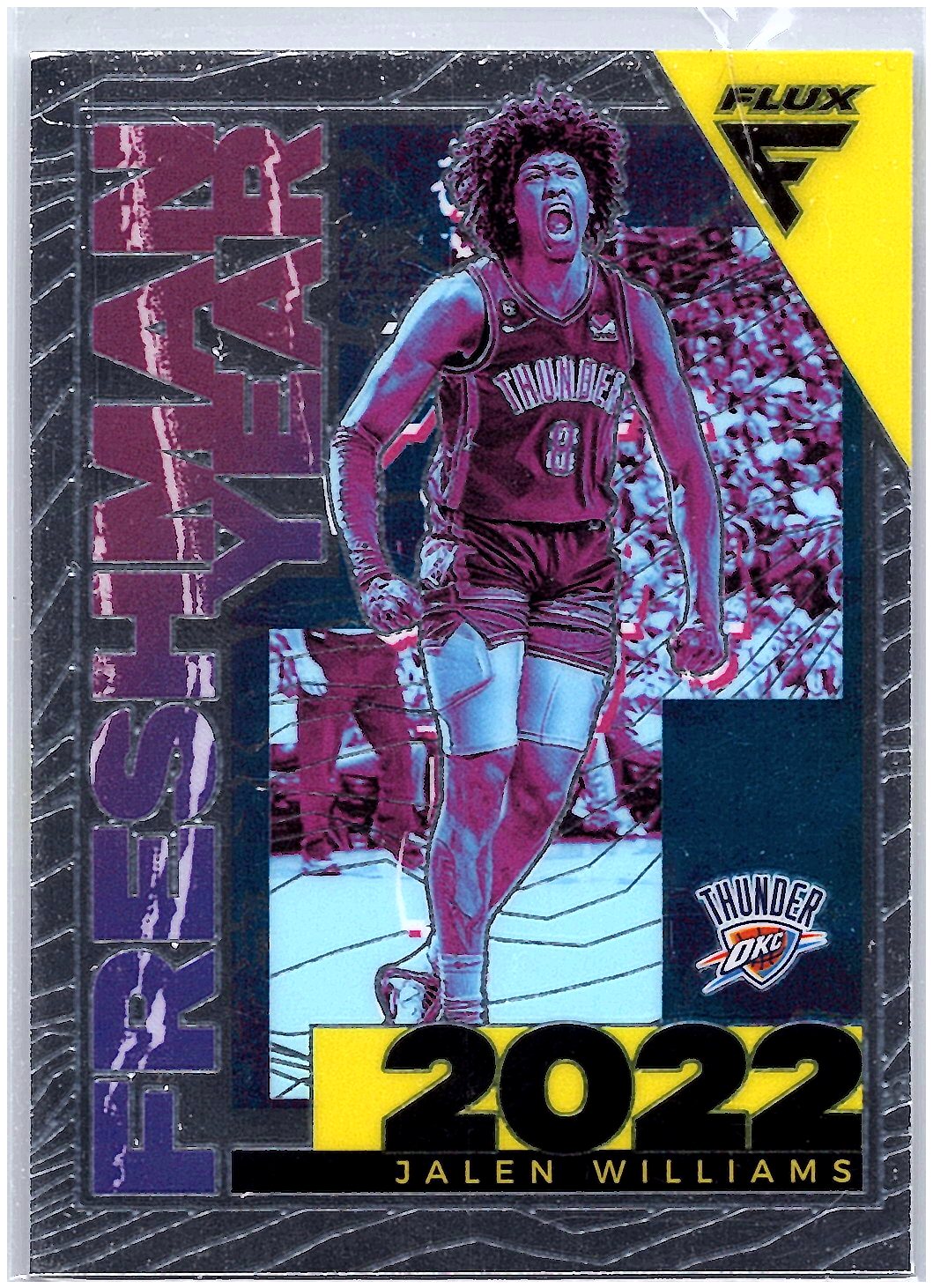 2022-23 Panini Flux #13 Jalen Williams Freshman Year