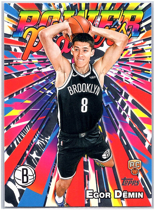 2025-26 Topps #PP-18 Egor Dëmin Power Players