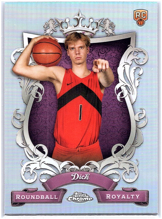 2023-24 Topps Chrome #RR-17 Gradey Dick Roundball Royalty