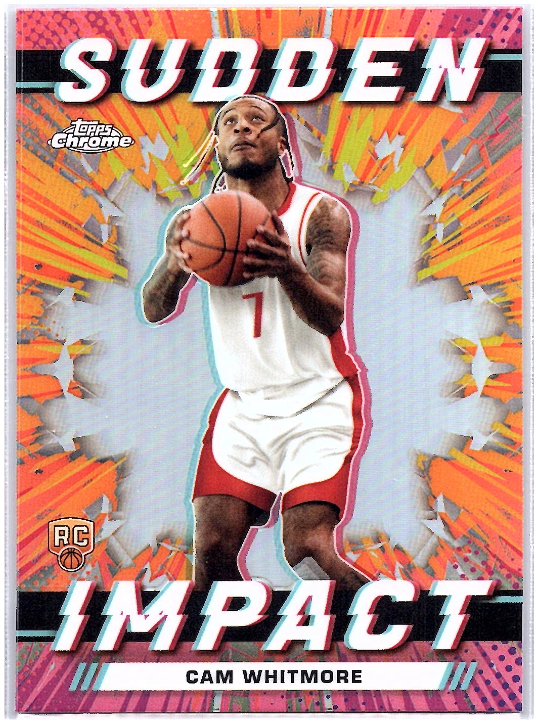 2023-24 Topps Chrome #SI-10 Cam Whitmore Sudden Impact