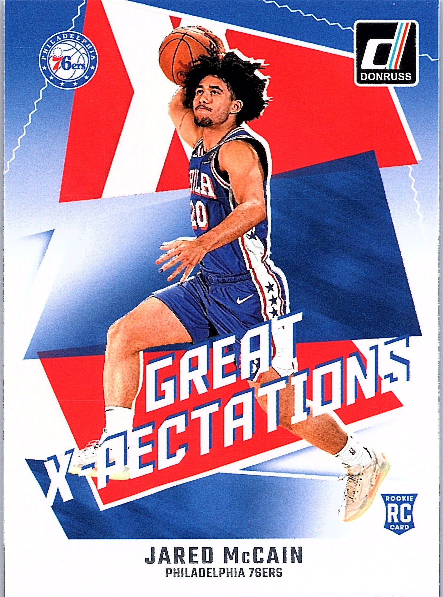 2024-25 Donruss #5 Jared McCain Great X-Pectations