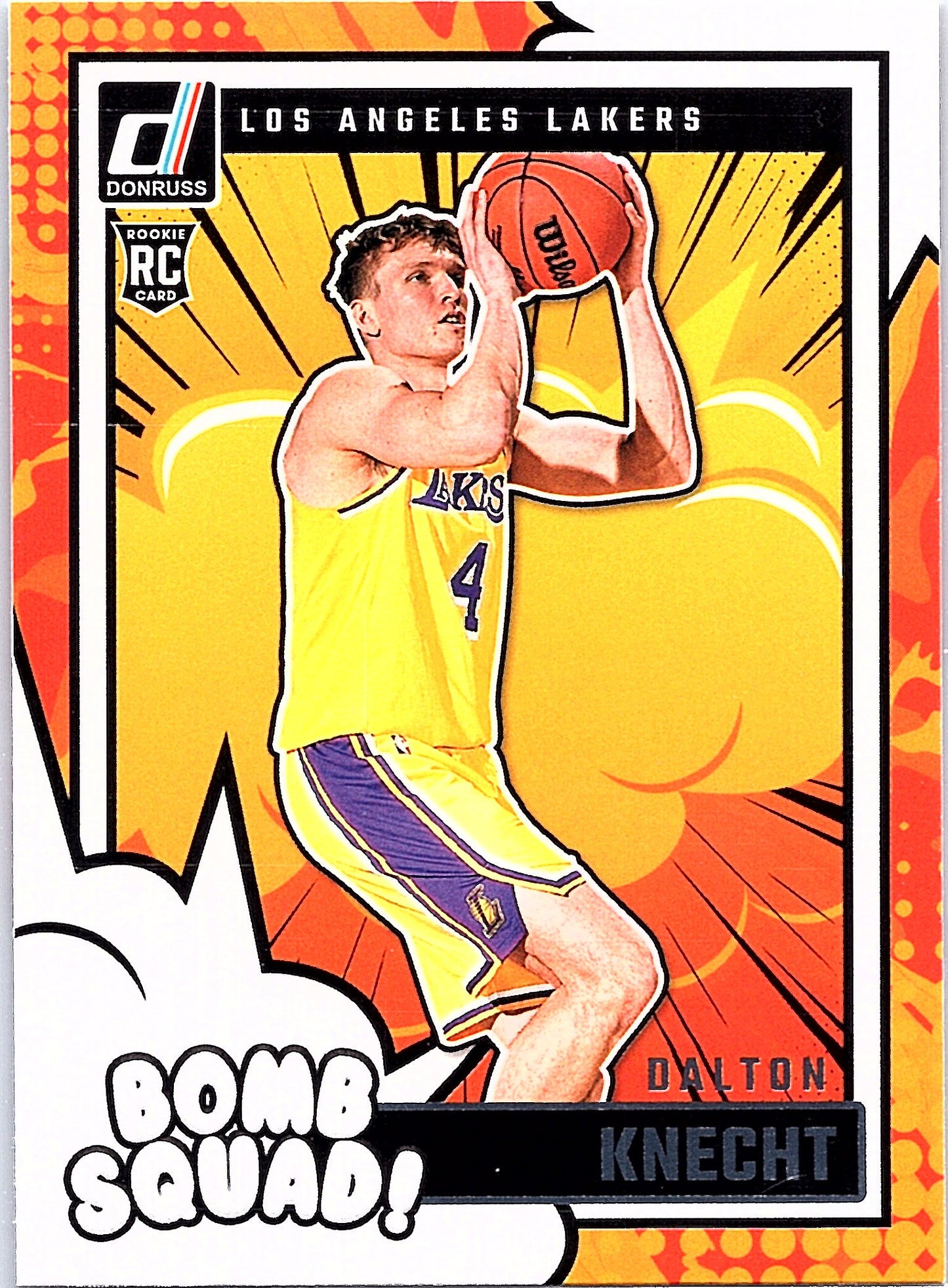 2024-25 Donruss #15 Dalton Knecht Bomb Squad