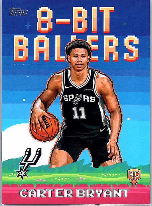 2025-26 Topps #8B-40 Carter Bryant 8-Bit Ballers