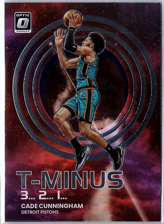 2022-23 Donruss Optic #8 Cade Cunningham T-Minus 3...2...1...