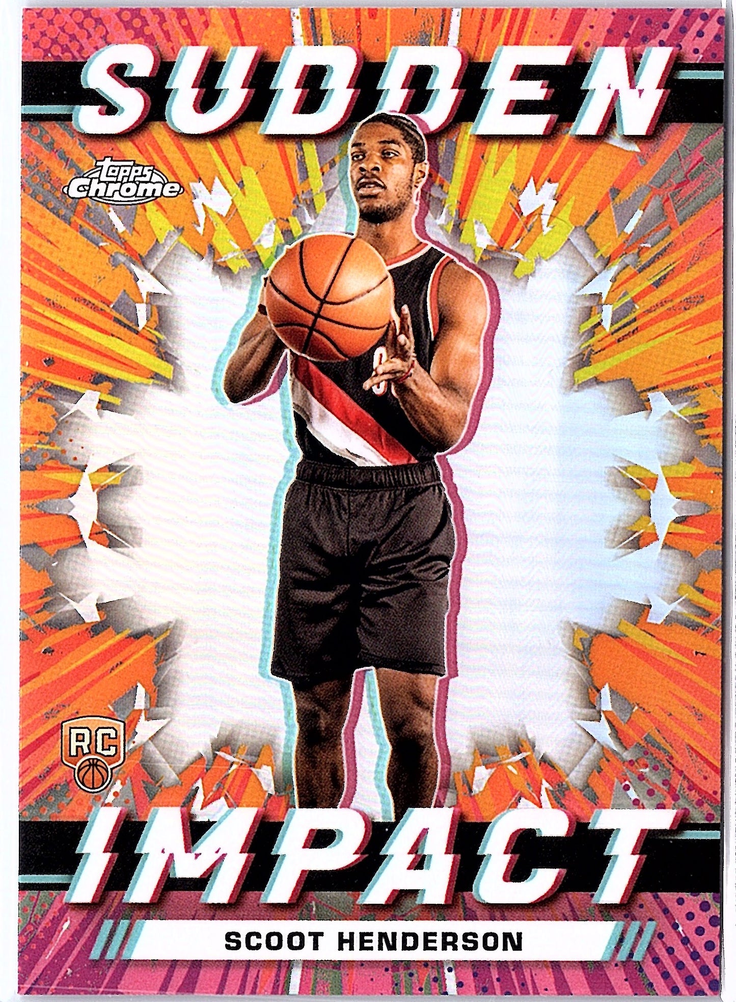 2023-24 Topps Chrome #SI-3 Scoot Henderson Sudden Impact