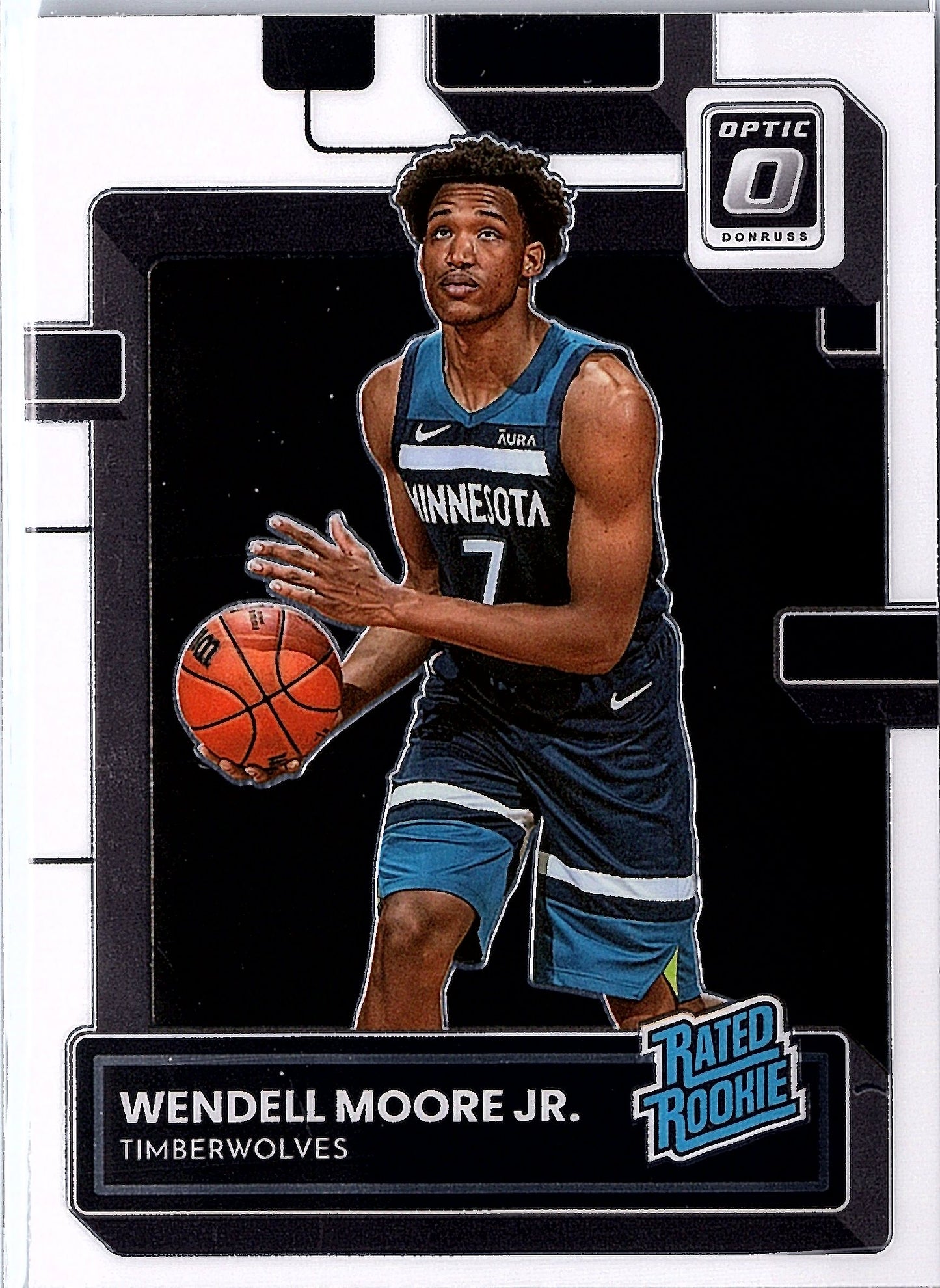 2022-23 Donruss Optic #201 Wendell Moore Jr.