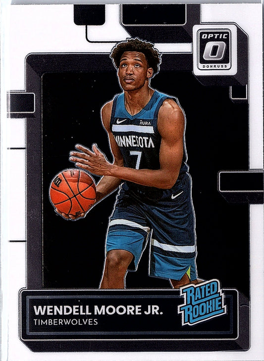 2022-23 Donruss Optic #201 Wendell Moore Jr.
