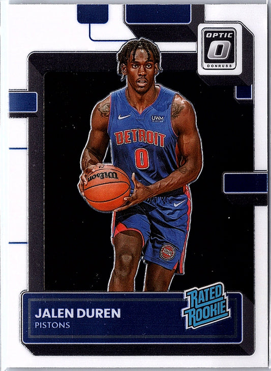 2022-23 Donruss Optic #227 Jalen Duren