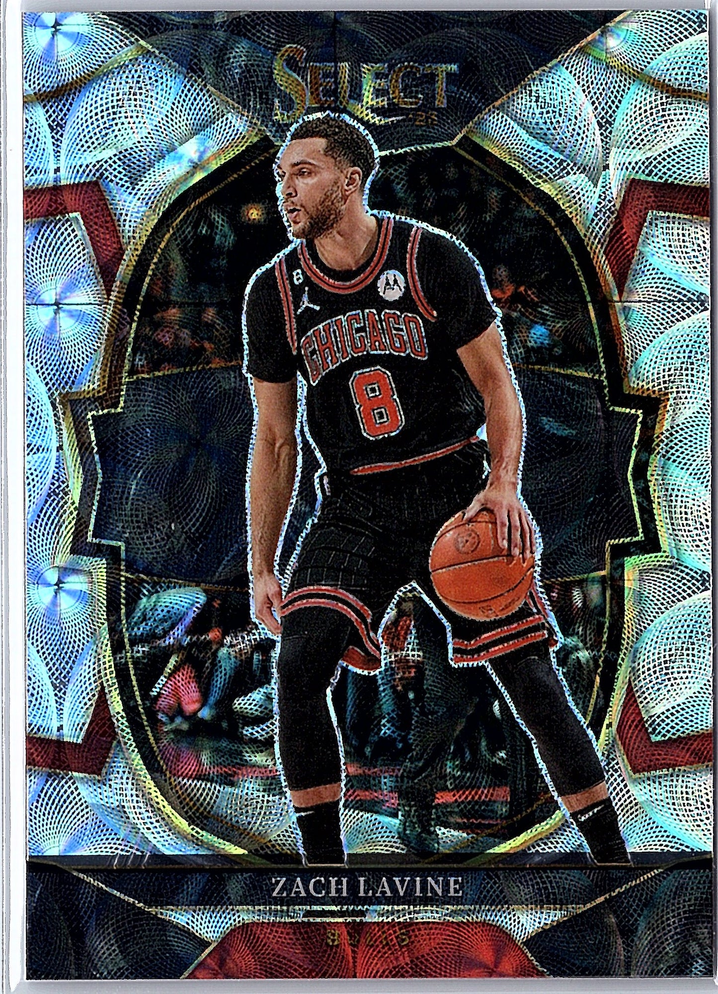 2022-23 Panini Select #34 Zach LaVine Scope Prizms