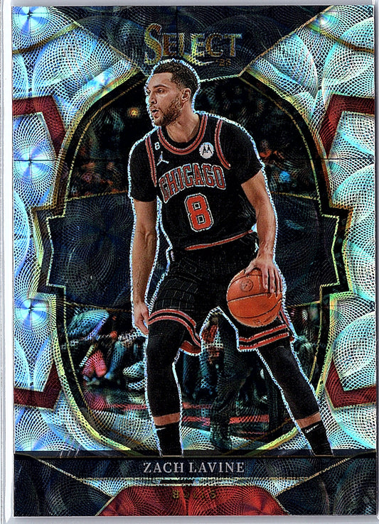 2022-23 Panini Select #34 Zach LaVine Scope Prizms