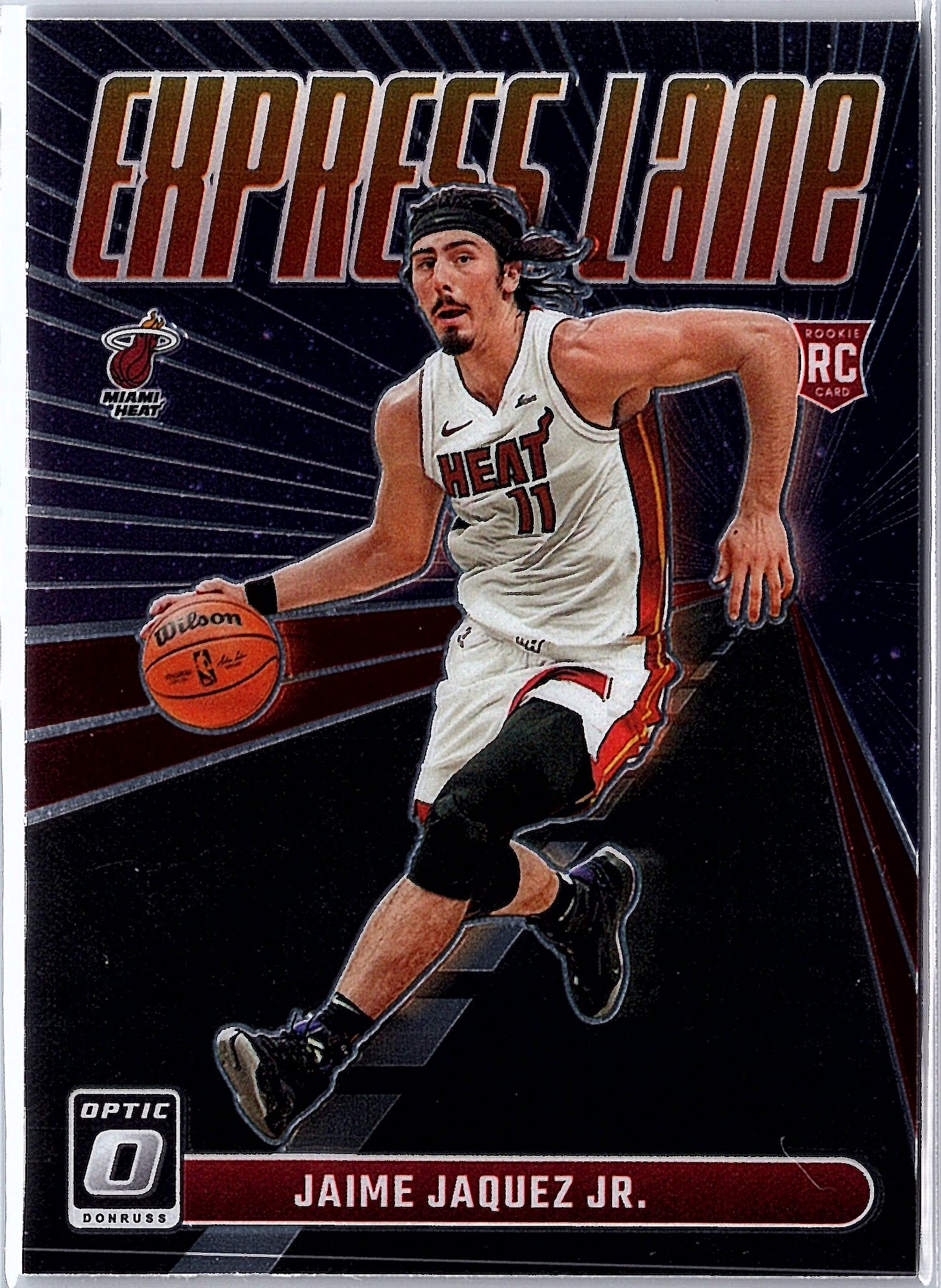 2023-24 Donruss Optic #20 Jaime Jaquez Jr. Express Lane Purple