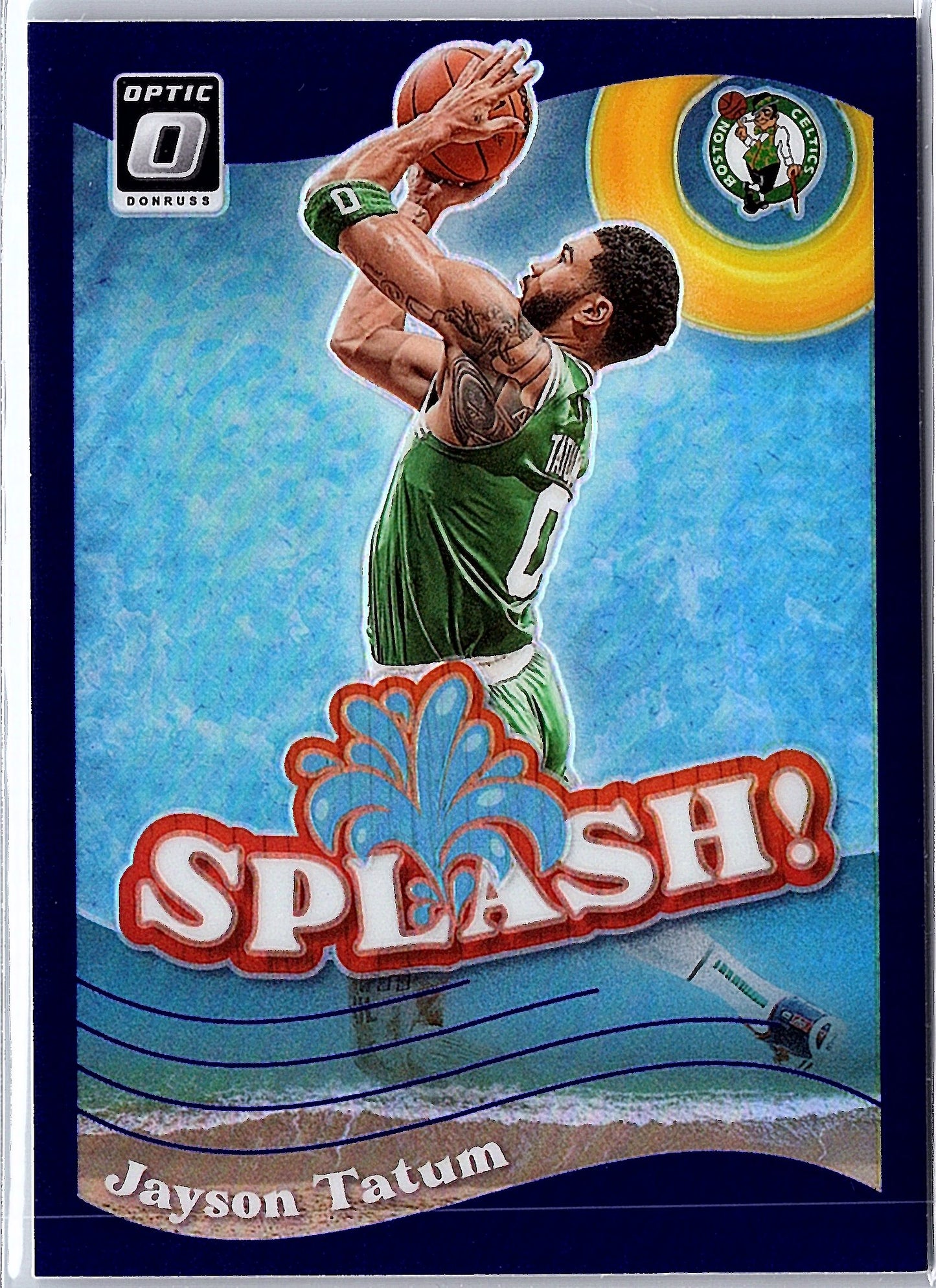2023-24 Donruss Optic #3 Jayson Tatum Splash Purple