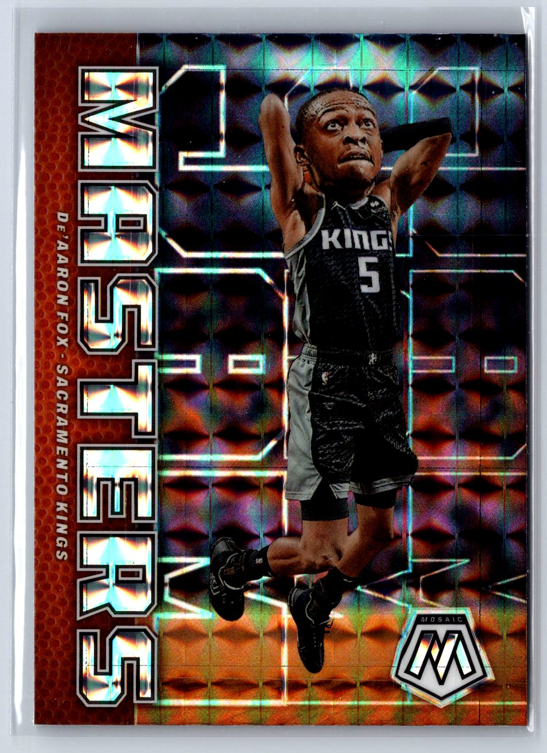 2022-23 Panini Mosaic #5 De'Aaron Fox Jam Masters Mosaic