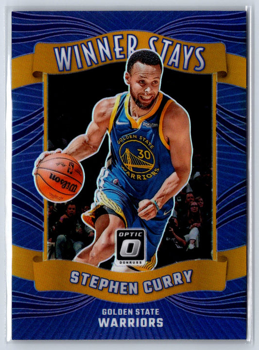 2023-24 Donruss Optic #16 Stephen Curry Winner Stays Holo