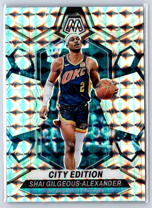 2023-24 Panini Mosaic #272 Shai Gilgeous-Alexander Mosaic