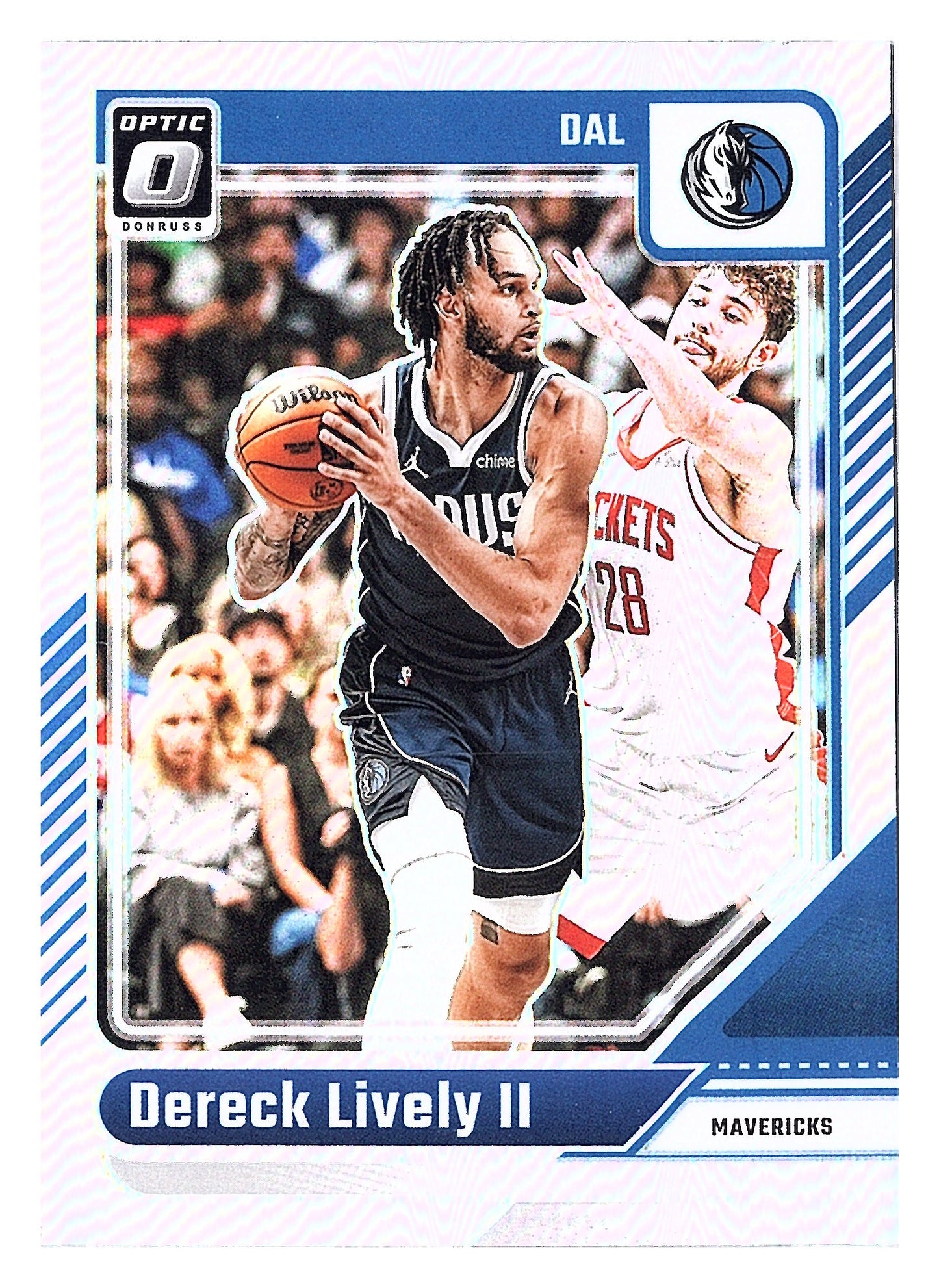 2024-25 Donruss Optic #44 Dereck Lively II Holo