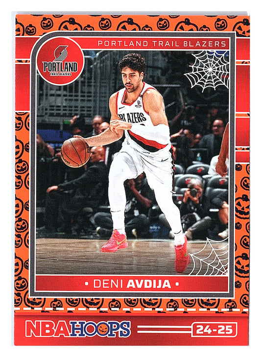 2024-25 Hoops Haunted Hoops #43 Deni Avdija Orange