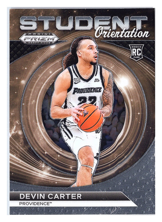 2024 Panini Prizm Draft Picks #8 Devin Carter Student Orientation