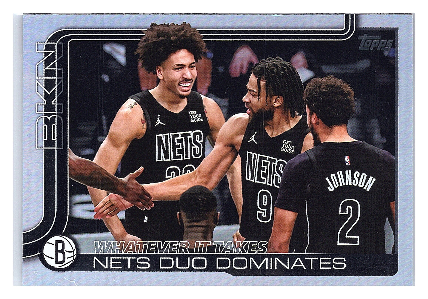 2025-26 Topps #273 Whatever It Takes: Nets Duo Dominates
