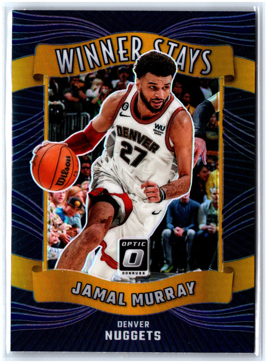 2023-24 Donruss Optic #8 Jamal Murray Winner Stays Purple