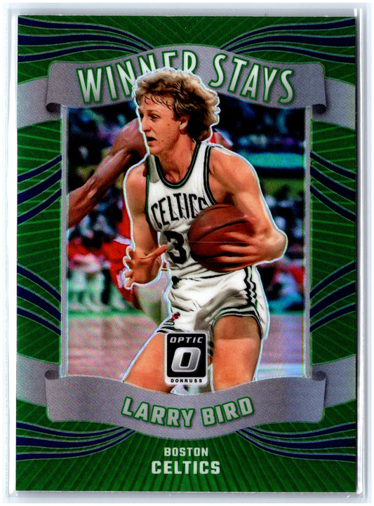 2023-24 Donruss Optic #3 Larry Bird Winner Stays Holo