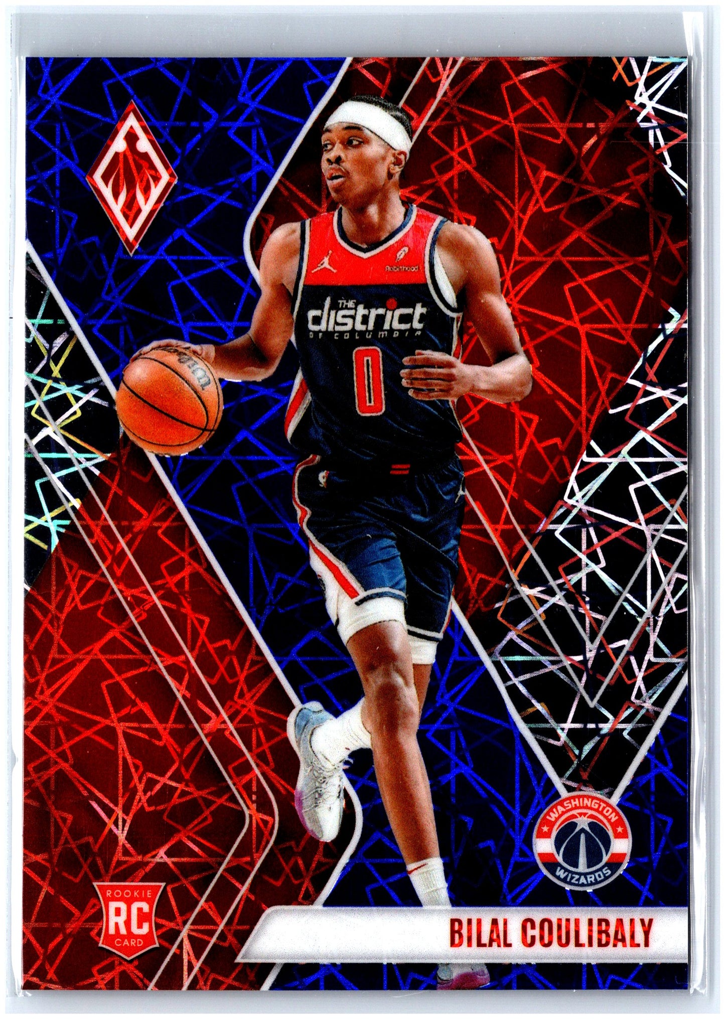 2023-24 Panini Phoenix #285 Bilal Coulibaly Phoenix Blue Lazer #/275