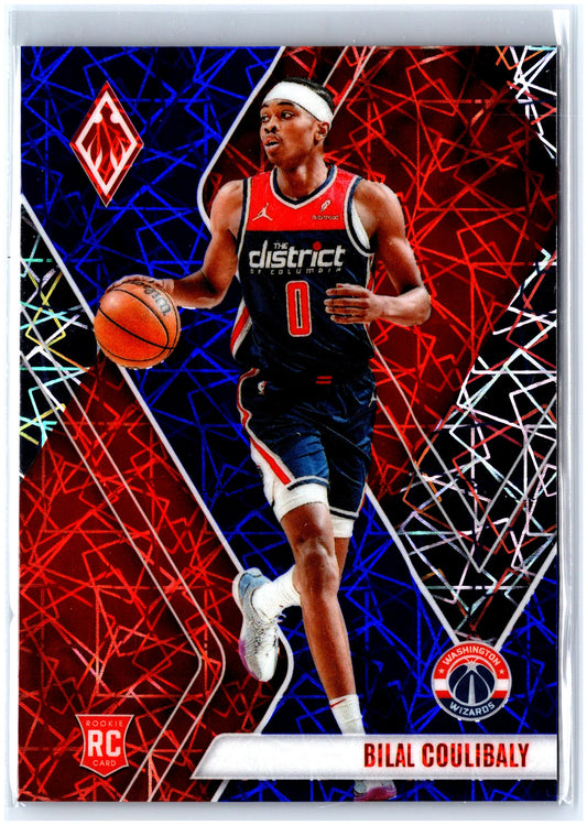 2023-24 Panini Phoenix #285 Bilal Coulibaly Phoenix Blue Lazer #/275