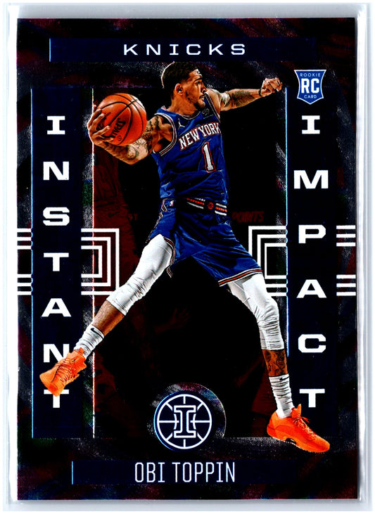 2020-21 Panini Illusions #2 Obi Toppin Instant Impact
