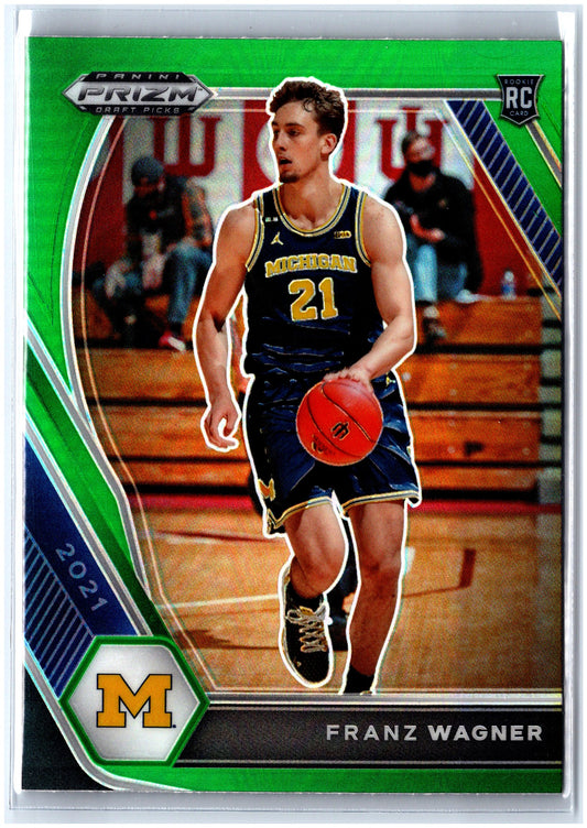 2021 Panini Prizm Draft Picks #9 Franz Wagner Green