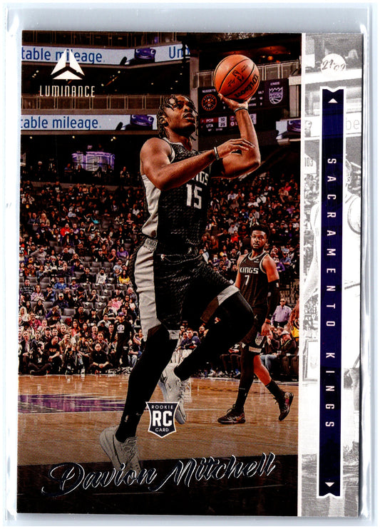 2021-22 Panini Chronicles #244 Davion Mitchell Pink