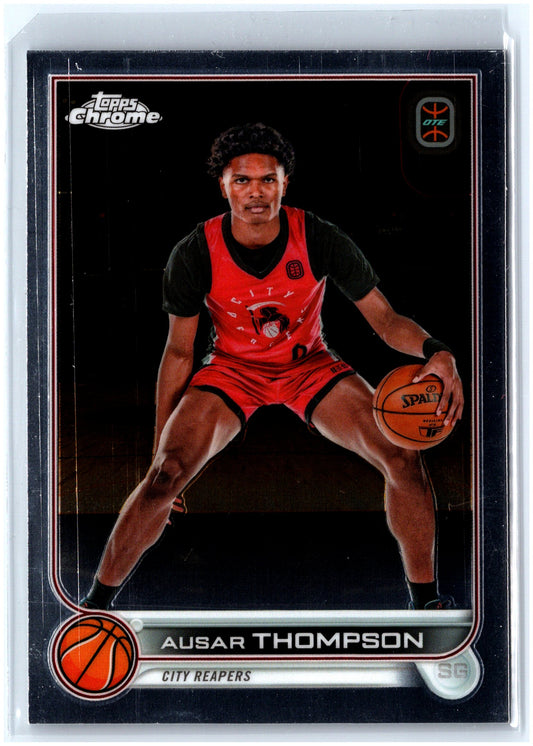 2022-23 Topps Chrome Overtime Elite #100 Ausar Thompson