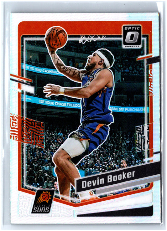 2023-24 Donruss Optic #44 Devin Booker Holo