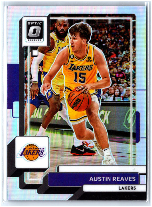 2022-23 Donruss Optic #136 Austin Reaves Holo