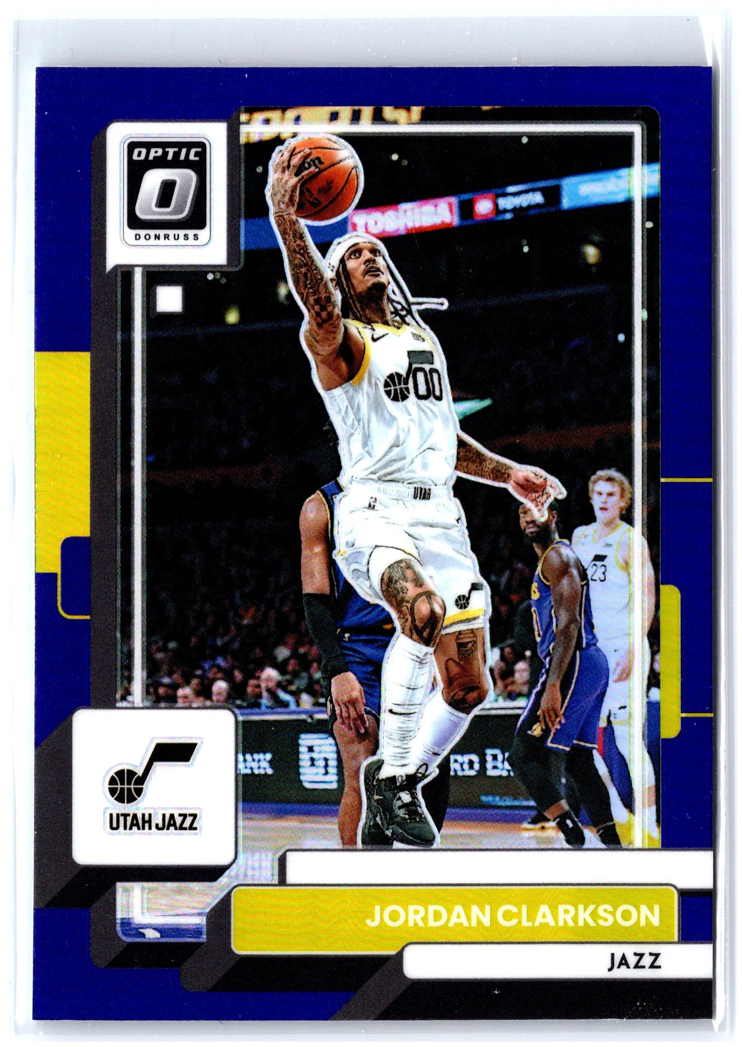 2022-23 Donruss Optic #36 Jordan Clarkson Purple