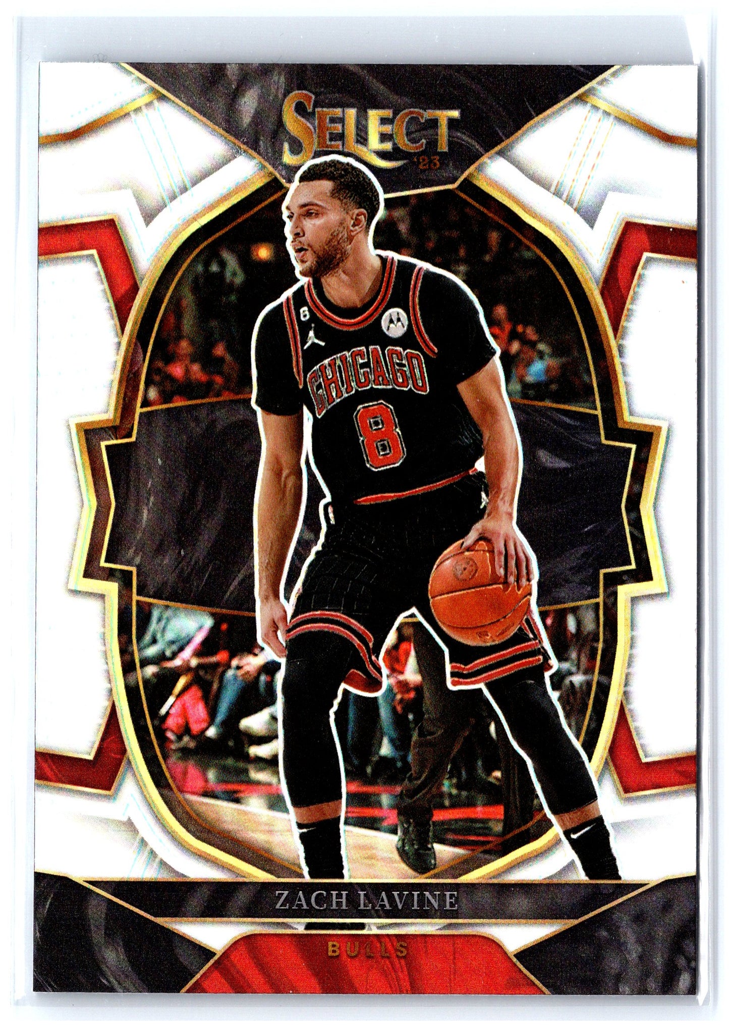 2022-23 Panini Select #34 Zach LaVine Silver Prizms
