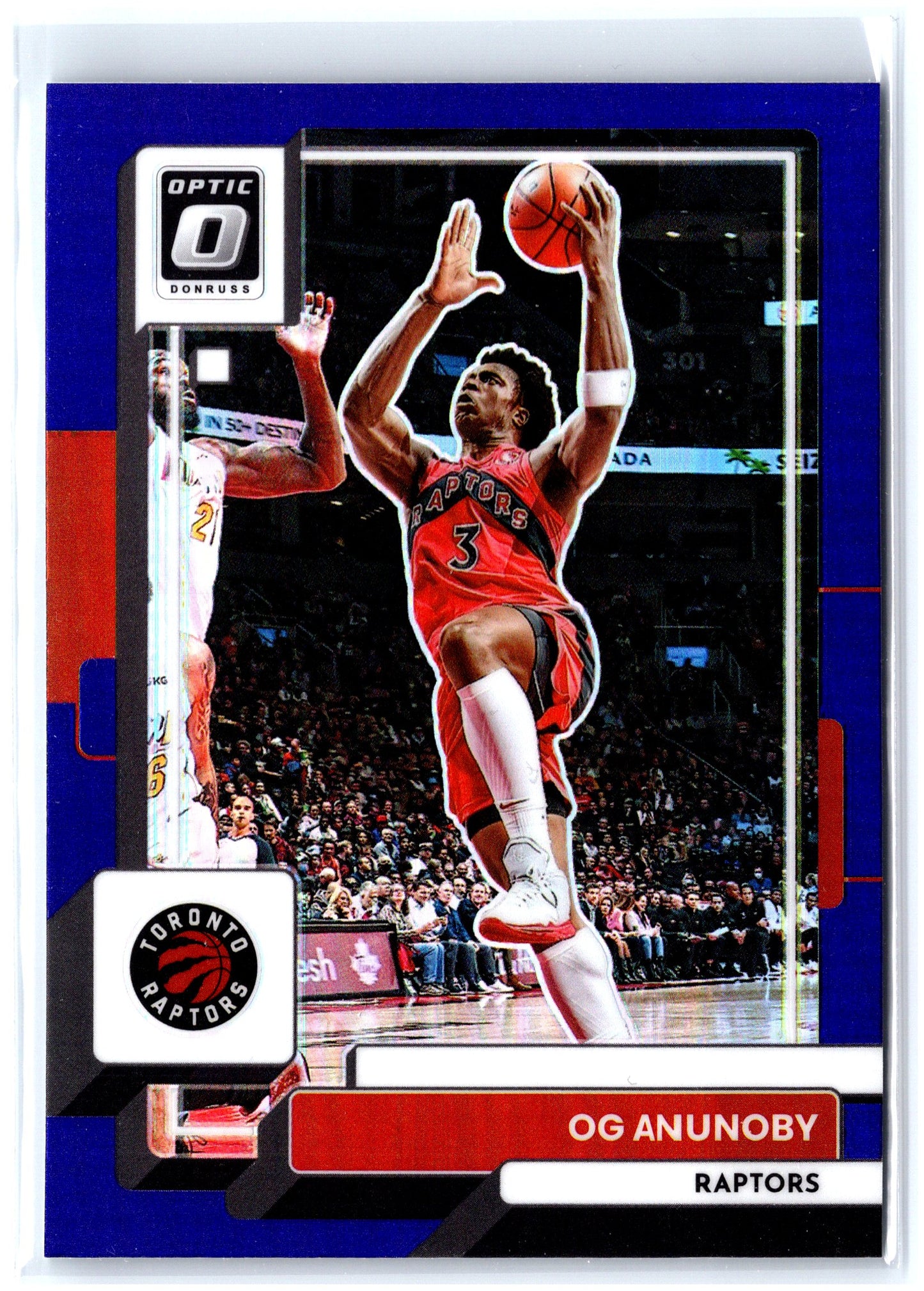2022-23 Donruss Optic #1 OG Anunoby Purple