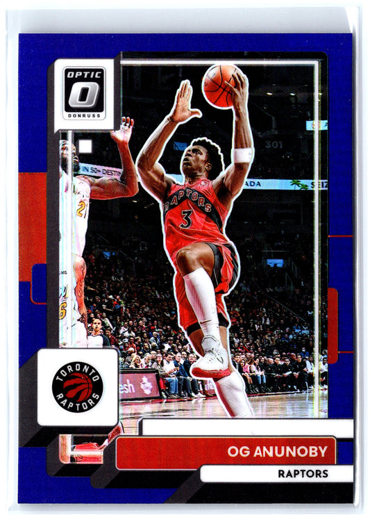 2022-23 Donruss Optic #1 OG Anunoby Purple