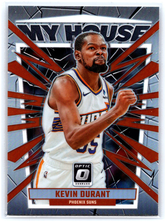 2023-24 Donruss Optic #10 Kevin Durant My House Holo