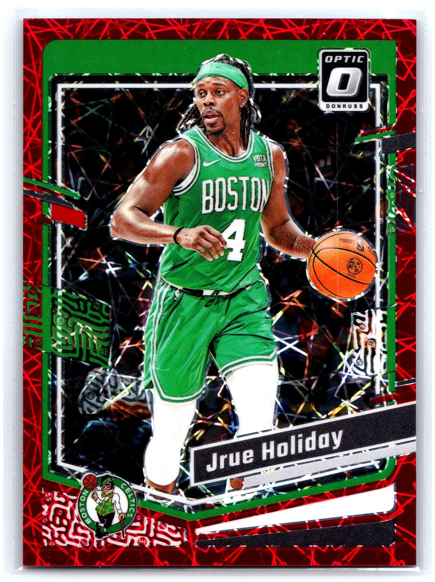 2023-24 Donruss Optic #117 Jrue Holiday Red Velocity #/299
