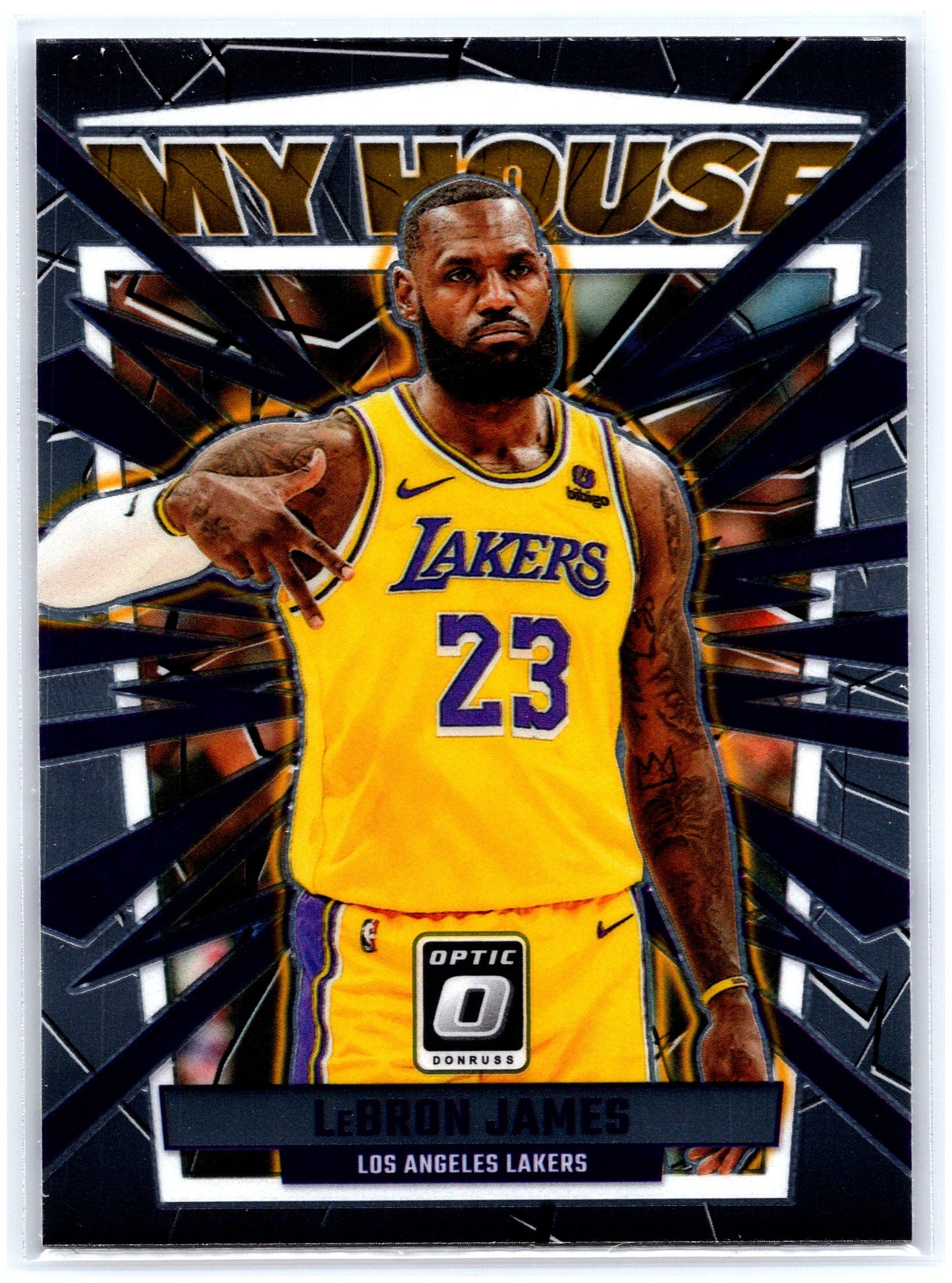 2023-24 Donruss Optic #2 LeBron James My House