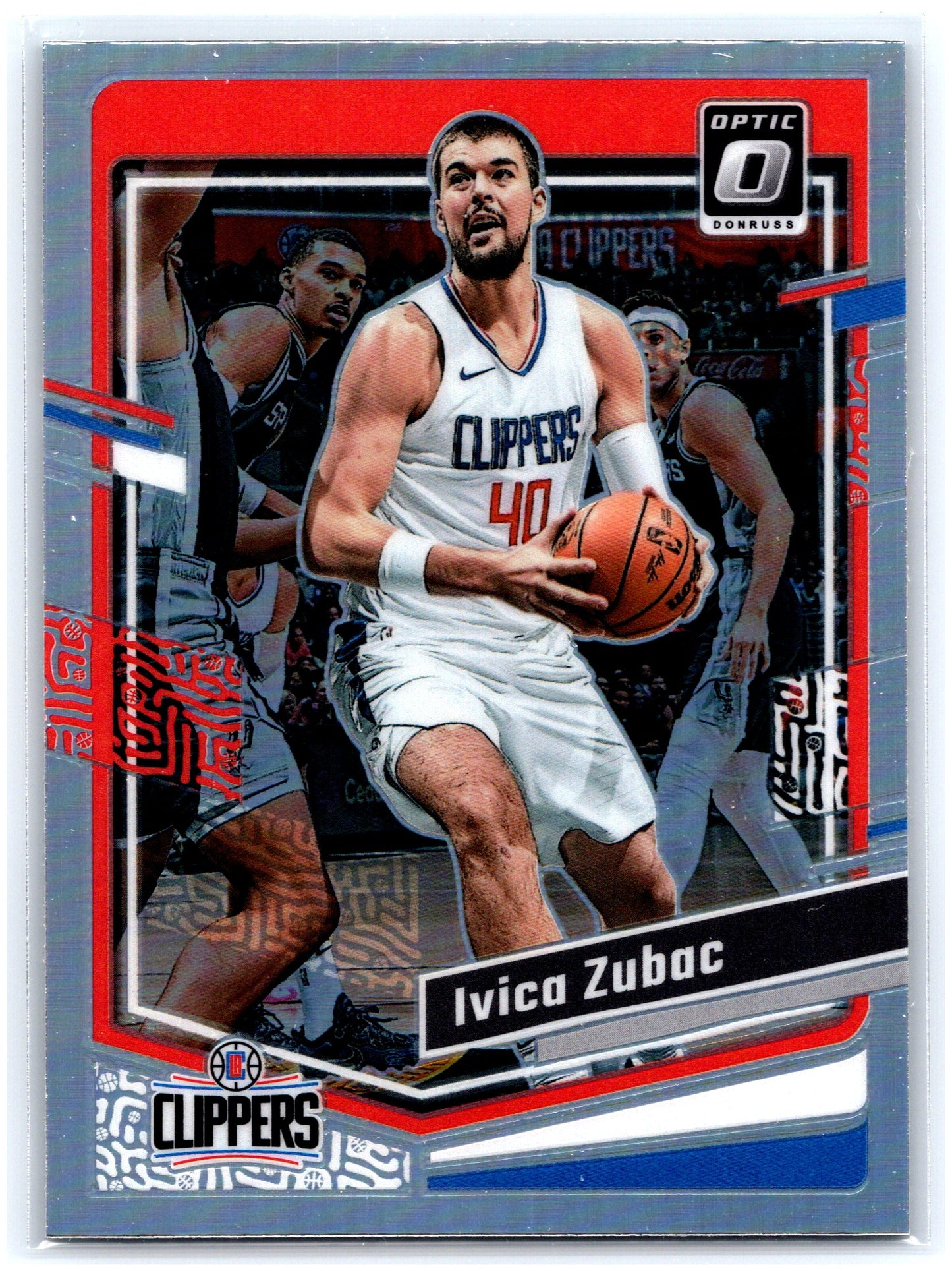 2023-24 Donruss Optic #16 Ivica Zubac Holo