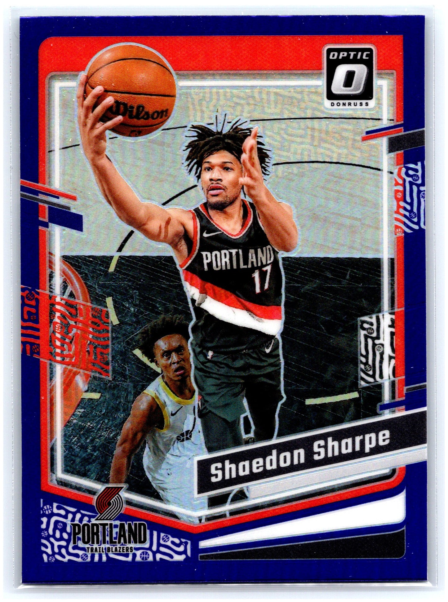 2023-24 Donruss Optic #170 Shaedon Sharpe Purple